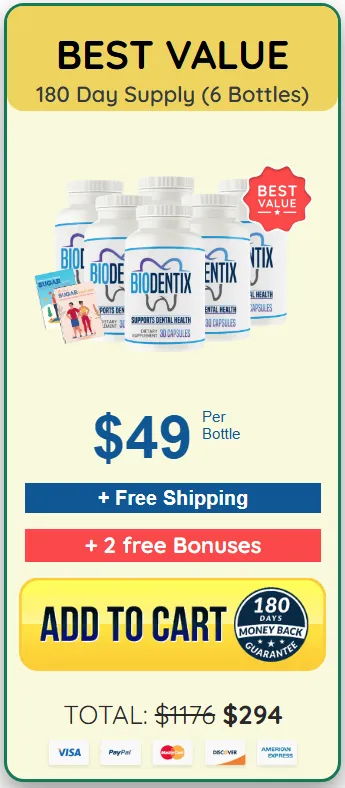 Biodentex 6 Bottle Price